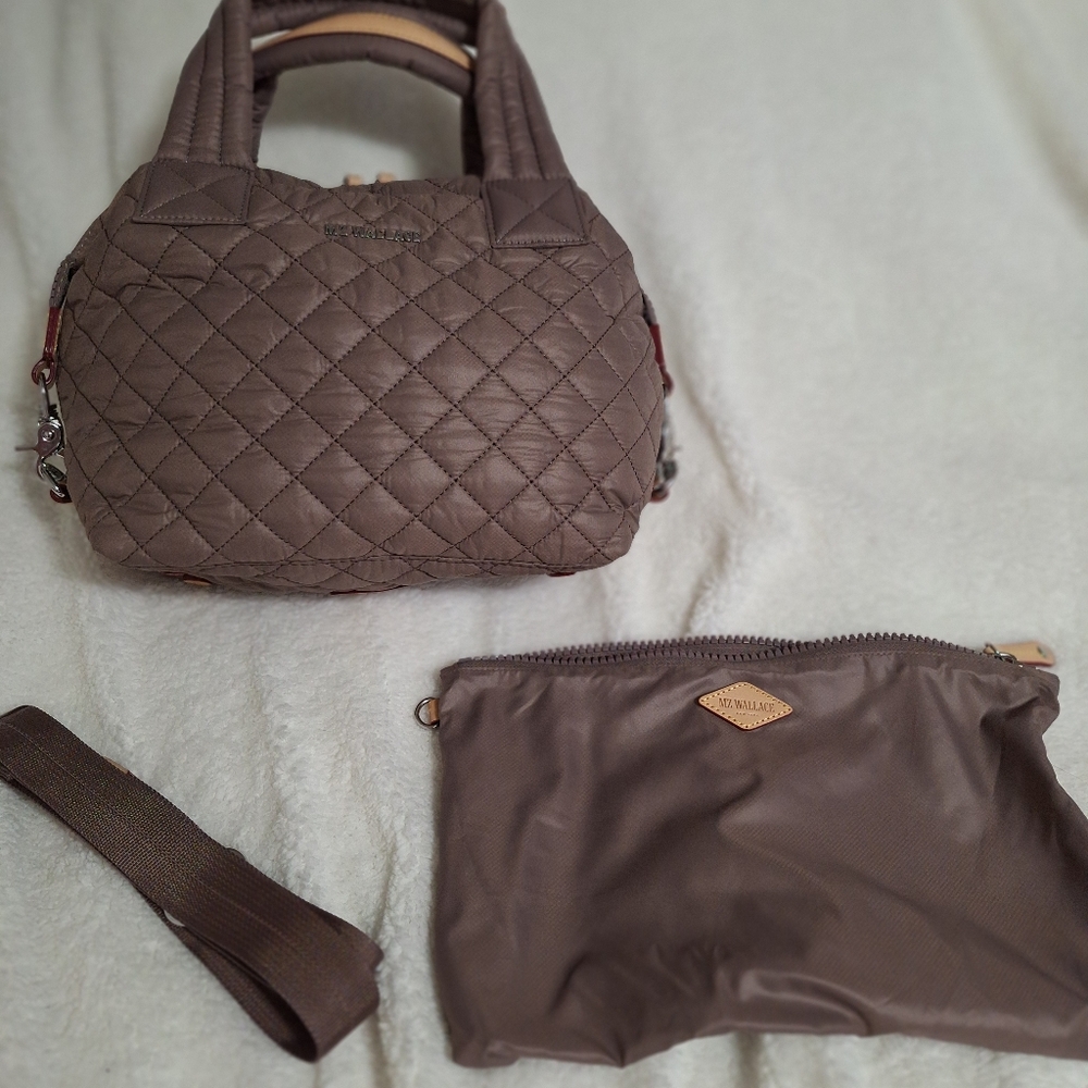 MZ Wallace small sutton deluxe mauve